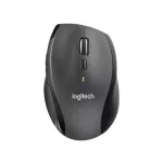 Egér, vezeték nélküli, lézeres, normál méret, USB, LOGITECH "M705 Marathon", fekete