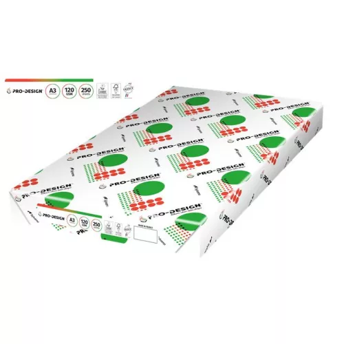 Másolópapír, digitális, A3, 120 g, PRO-DESIGN