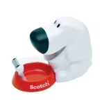 Ragasztószalag-adagoló, asztali, feltöltött, 3M SCOTCH "C31", kutya