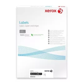   Etikett, univerzális, 63,5x38,1 mm, kerekített sarkú, XEROX, 2100 etikett/csomag