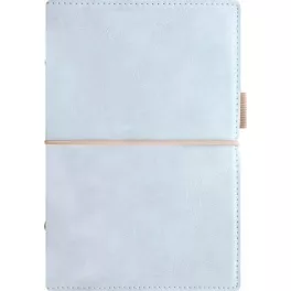   Kalendárium, gyűrűs, betétlapokkal, A5 méret, FILOFAX, "Domino" Soft", pasztellkék