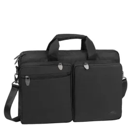   Notebook táska, 16", RIVACASE "Tiergarten 8530", fekete