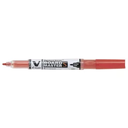   Táblamarker, 0,8 mm, UF, kúpos, PILOT "V-Board Master S", piros