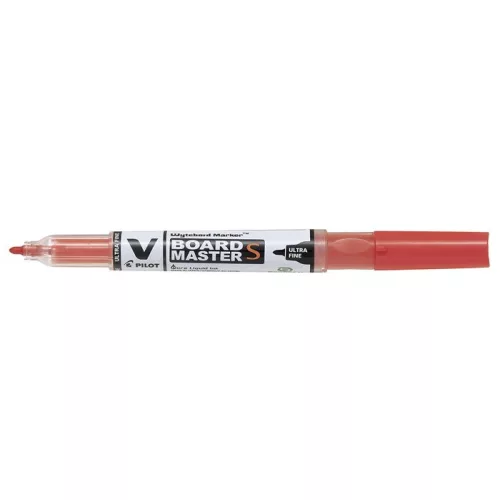 Táblamarker, 0,8 mm, UF, kúpos, PILOT "V-Board Master S", piros