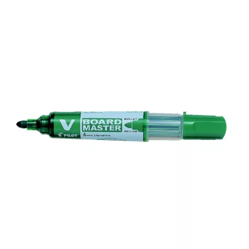 Táblamarker, 2,3 mm, kúpos, PILOT "V-Board Master", zöld