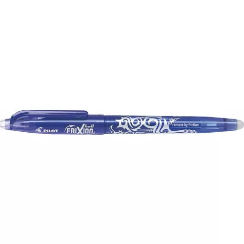 Rollertoll, 0,25 mm, törölhető, kupakos, PILOT "Frixion Ball", kék