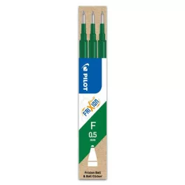   Rollertoll betét, 0,25 mm, törölhető, PILOT "Frixion Ball/Clicker", zöld