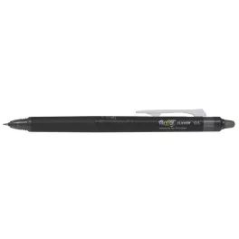   Rollertoll, 0,25 mm, tűhegyű, nyomógombos, törölhető, PILOT "Frixion Point Clicker ", fekete