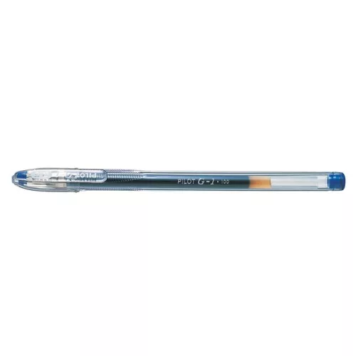 Zseléstoll, 0,32 mm, kupakos, PILOT "G-1", kék