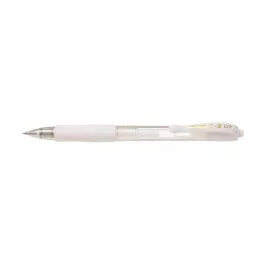   Zseléstoll, 0,32 mm, nyomógombos, PILOT "G-2 Pastel", fehér