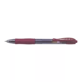   Zseléstoll, 0,32 mm, nyomógombos, PILOT "G-2", bordó