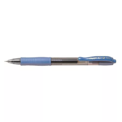 Zseléstoll, 0,32 mm, nyomógombos, PILOT "G-2", égkék