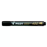 Alkoholos marker, 1,5-4 mm, vágott, PILOT "Permanent Marker 400", fekete