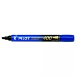 Alkoholos marker, 1,5-4 mm, vágott, PILOT "Permanent Marker 400", kék