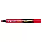 Alkoholos marker, 1,5-4 mm, vágott, PILOT "Permanent Marker 400", piros