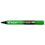 Alkoholos marker, 1,5-4 mm, vágott, PILOT "Permanent Marker 400", zöld