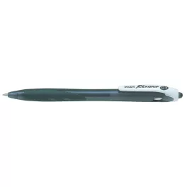   Golyóstoll, 0,22 mm, nyomógombos, PILOT "Rexgrip", fekete