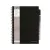Spirálfüzet, A4, vonalas, 125 lap, PUKKA PAD "Black project book", fekete