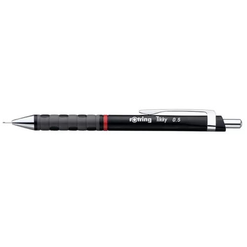 Nyomósirón, 0,5 mm, ROTRING "Tikky", fekete