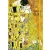 Skiccfüzet, A5, pontrácsos, 80 lap, keményfedeles, SHKOLYARYK, "Klimt&Van Gogh", vegyes