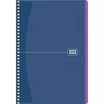Spirálfüzet, A5, kockás, 80 lap, SHKOLYARYK "Notebook", vegyes