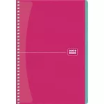 Spirálfüzet, A5, kockás, 80 lap, SHKOLYARYK "Notebook", vegyes