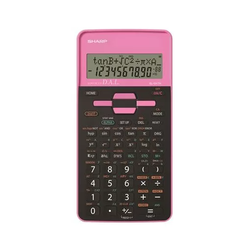 Számológép, tudományos, 273 funkció, SHARP "EL-531", pink