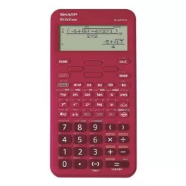   Számológép, tudományos, 420 funkció, SHARP "EL-W531TL", meggypiros