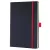 Jegyzetfüzet, exkluzív, A5, vonalas, 97 lap, keményfedeles, SIGEL "Conceptum Red Edition", fekete-piros