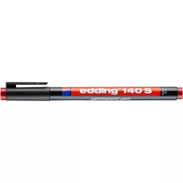   Alkoholos marker, OHP, 0,3 mm, EDDING "140 S", piros