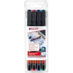 Alkoholos marker készlet, OHP, 0,3 mm, EDDING "140 S", 4 különböző szín