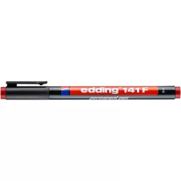   Alkoholos marker, OHP, 0,6 mm, EDDING "141 F", piros