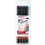 Alkoholos marker készlet, OHP, 0,6 mm, EDDING "141 F", 4 különböző szín