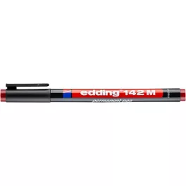 Alkoholos marker, OHP, 1 mm, EDDING "142 M", piros