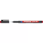 Alkoholos marker, OHP, 1 mm, EDDING "142 M", piros