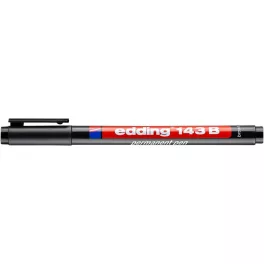   Alkoholos marker, OHP, 1 mm, EDDING "143 B", fekete