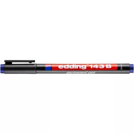 Alkoholos marker, OHP, 1 mm, EDDING "143 B", kék