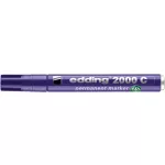 Alkoholos marker, 1,5-3 mm, kúpos, EDDING "2000", lila