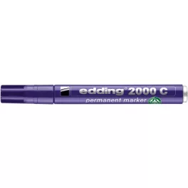   Alkoholos marker, 1,5-3 mm, kúpos, EDDING "2000", lila
