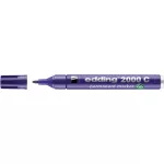 Alkoholos marker, 1,5-3 mm, kúpos, EDDING "2000", lila