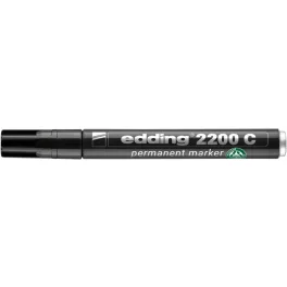   Alkoholos marker, 1-5 mm, vágott, EDDING "2200", fekete