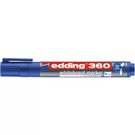   Tábla- és flipchart marker, 1,5-3 mm, kúpos, EDDING "360", kék
