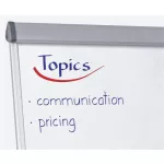 Flipchart marker, 1,5-3 mm, kúpos, EDDING "380", piros
