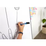 Flipchart marker készlet, 1,5-3 mm, kúpos, EDDING "380", 4 különböző szín