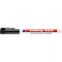 Alkoholos marker, 1 mm, EDDING "400", fekete