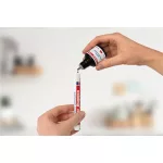 Alkoholos marker, 1 mm, EDDING "400", fekete