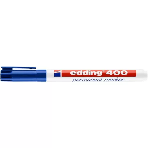 Alkoholos marker, 1 mm, EDDING "400", kék