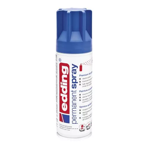 Akrilfesték spray, 200 ml, EDDING "5200", matt kék