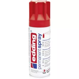   Akrilfesték spray, 200 ml, EDDING "5200", matt piros