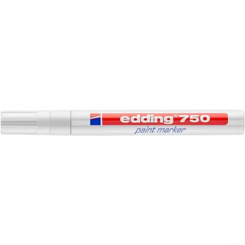 Lakkmarker, 2-4 mm, EDDING "750", fehér
